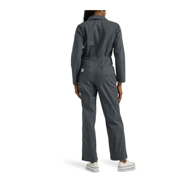 NWT Women’s Gray Heritage Union-All Jumpsuit – Lee Workwear – Size XS - Picture 2 of 8